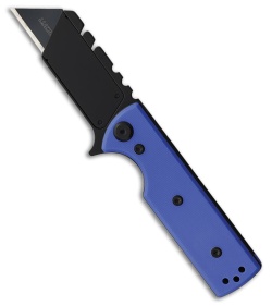 Chaves CHUB Flipper Blue Label Liner Lock Knife Blue G10 (1" Utility)