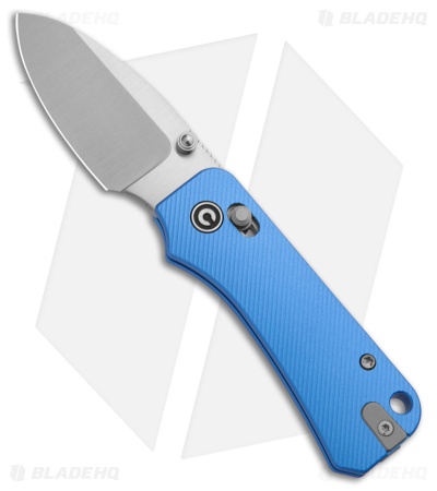 CIVIVI Baby Banter 2 Crossbar Lock Knife Blue Aluminum (2.3" Satin)