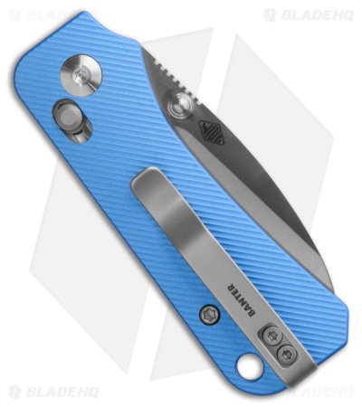 CIVIVI Baby Banter 2 Crossbar Lock Knife Blue Aluminum (2.3" Satin)