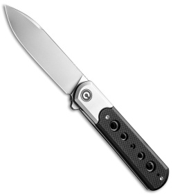 CIVIVI Banneret Frame Lock Knife Black G-10/Steel (3.7" BB) C20040-2