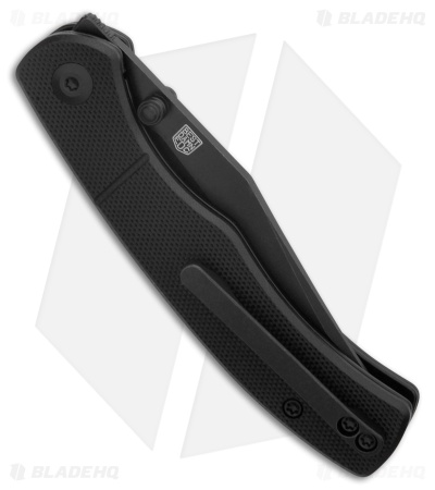 CIVIVI Clingman Liner Lock Knife Black G-10 (3" Black SW Nitro-V)