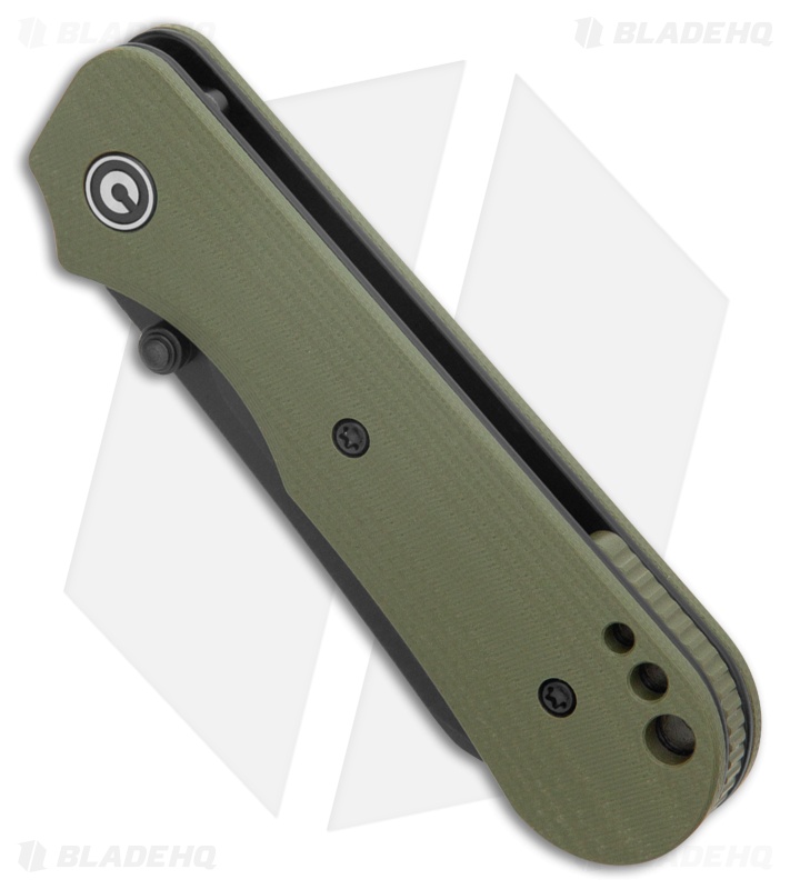 CIVIVI Crabby OD Green G-10 Sheepsfoot Black SW 14C28N