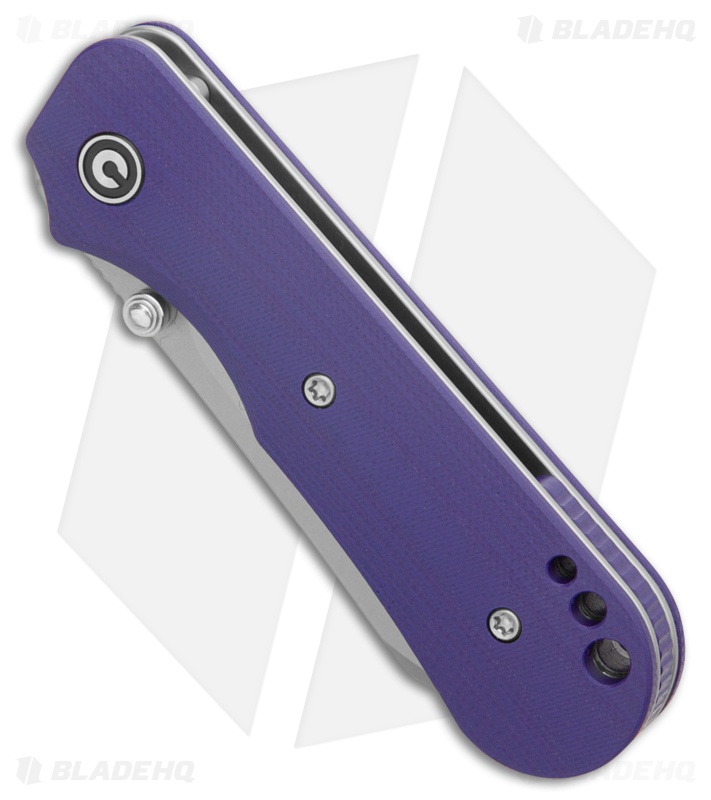 CIVIVI Crabby Purple G-10 Sheepsfoot SW 14C28N