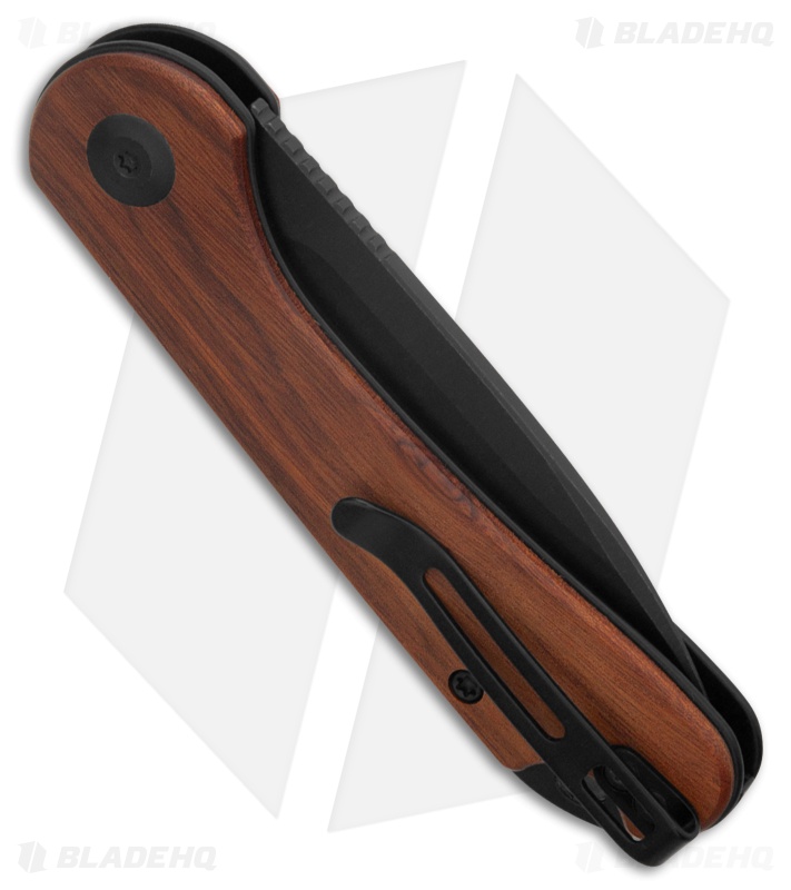 CIVIVI Elementum Slip Joint Knife Guibourtia Wood (3" Black SW 14C28N)