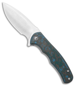 CIVIVI Mini Praxis Liner Lock Knife Arctic Storm FatCarbon (2.98&quot; Satin S35VN) | 227970
