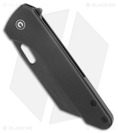 CIVIVI Nugz Pocket Knife Black G-10 Black Stonewash