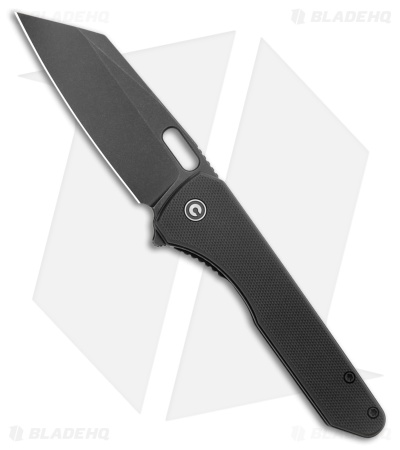 CIVIVI Nugz Liner Lock Knife Black G-10 (3.2" Black Stonewash 14C28N)