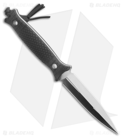 CIVIVI Perfrico Fixed Blade Knife Milled Black G-10 (4.5" Satin 14C28N)