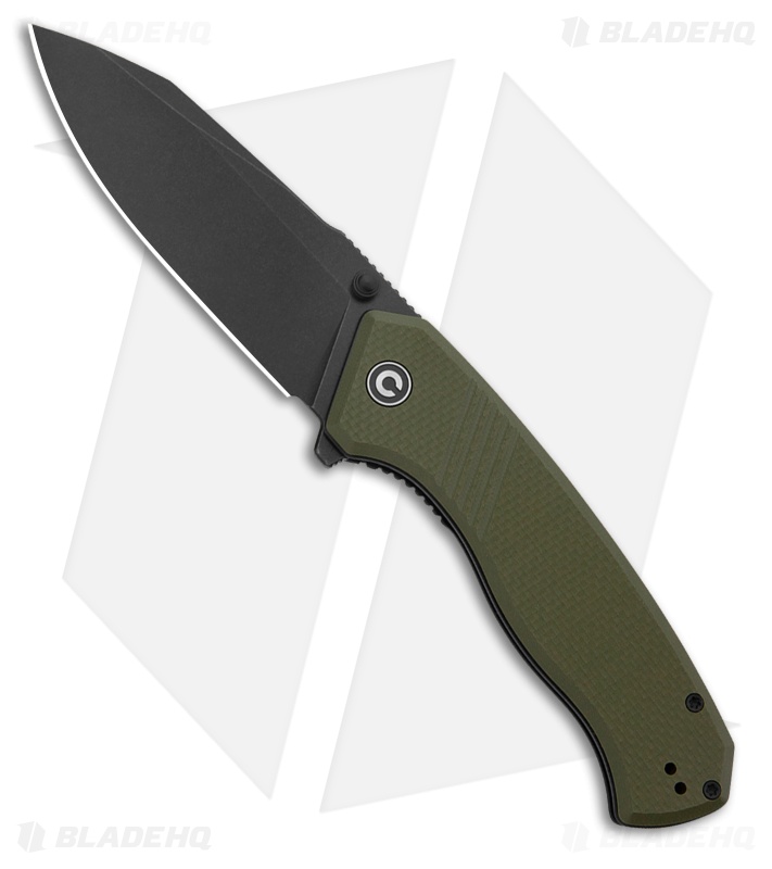 CIVIVI Placoid OD Green G-10 Clip Point Black SW 14C28N