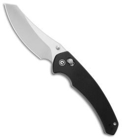 CIVIVI Sixgill Crossbar Lock Knife Black G-10 (3.4" Satin Nitro-V)