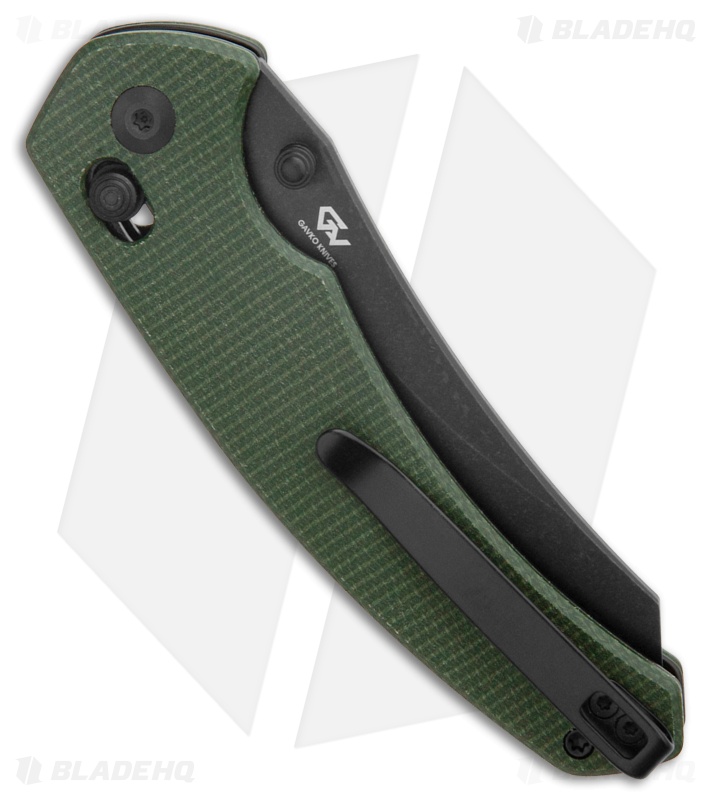 CIVIVI Sixgill Knife Green Micarta Black SW