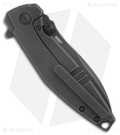 CRKT Burnley Ibis Knife Black Titanium Black SW S35VN