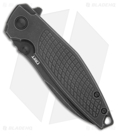 CRKT Burnley Ibis Frame Lock Knife Black Titanium (3.1" Black SW S35VN)