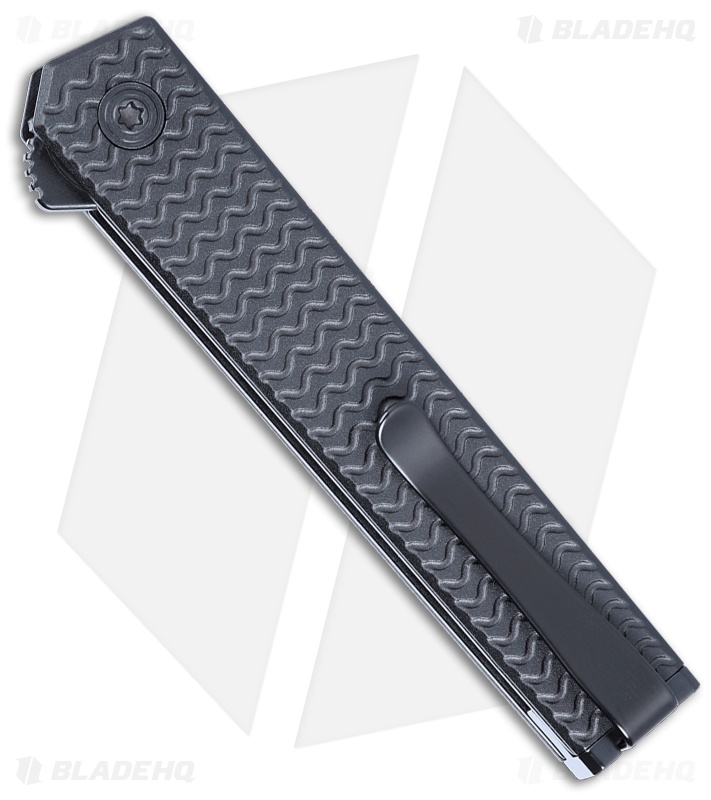 CRKT CEO Liner Lock Knife Black Aluminum (2.36" Black)
