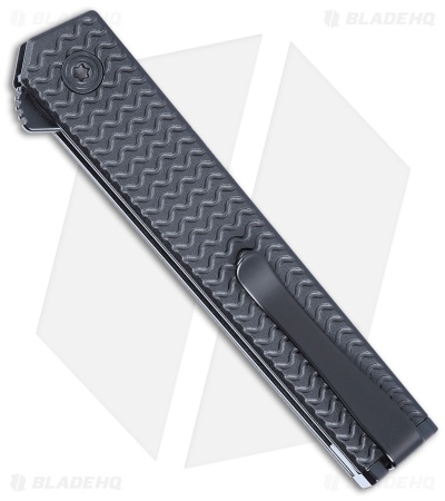 CRKT CEO Liner Lock Knife Black Aluminum (2.36" Black)