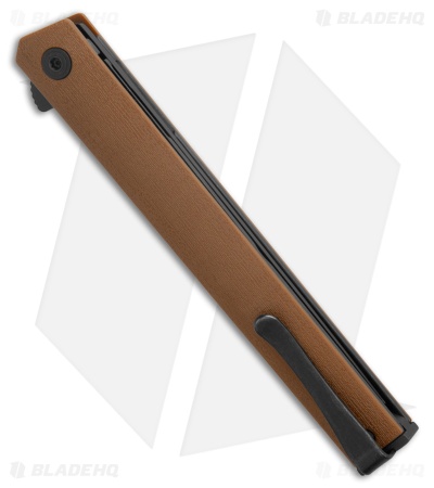 CRKT CEO Liner Lock Knife Desert Tan GRN (3.4" EDP AUS 8) 7097DK