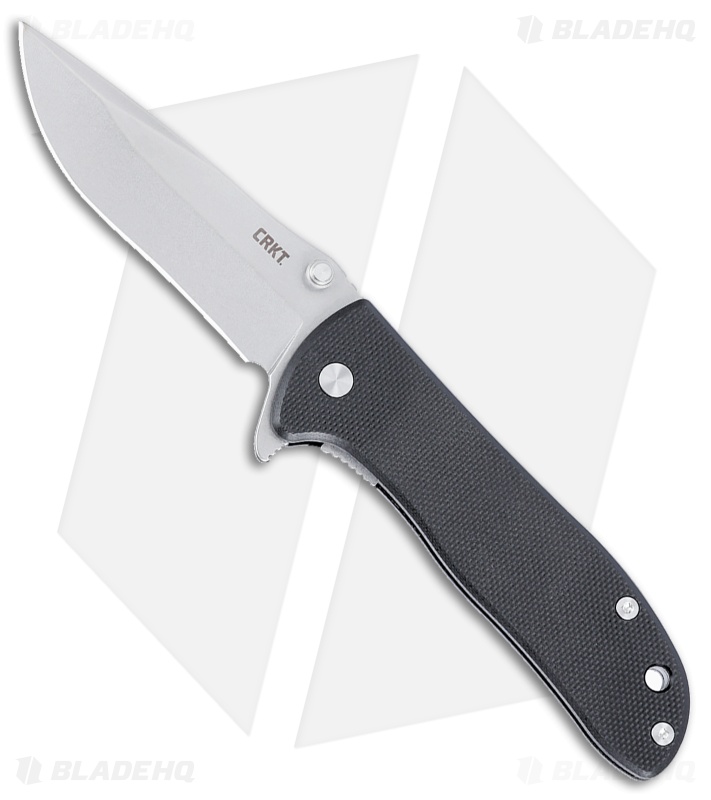 CRKT Drifter Liner Lock Knife Black G-10 (2.88" Stonewash)