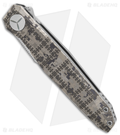 CRKT Ken Onion Facet Rivet Knife Titanium (3.5" Satin)
