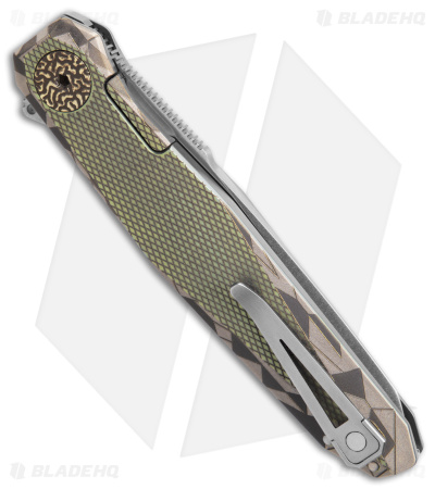 CRKT Ken Onion Facet Viral Liner Lock Ti Satin - Blade HQ