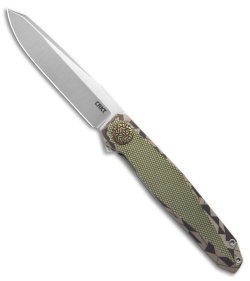CRKT Ken Onion Facet Viral Knife Titanium (3.5" Satin)