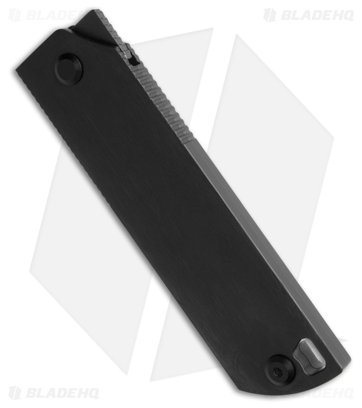 CRKT Mbombo Blackout Frame Lock Knife Black Titanium (3.2" Black)