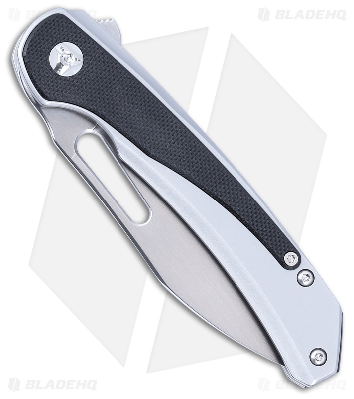 CRKT Padawan Frame Lock Knife Stainless Steel w/ Black G-10 (3.01" Satin)