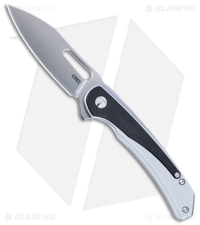 CRKT Padawan Frame Lock Knife Stainless Steel w/ Black G-10 (3.01" Satin)