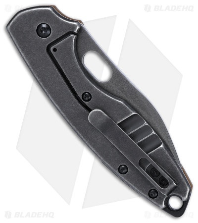 CRKT Pilar III Frame Lock Knife Brown G-10 (2.97" Black Stonewash)