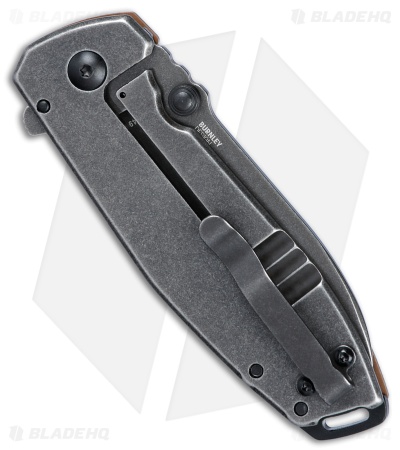 CRKT Burnley Squid XM Assisted Frame Lock Knife Brown G-10 (2.95" Black SW)