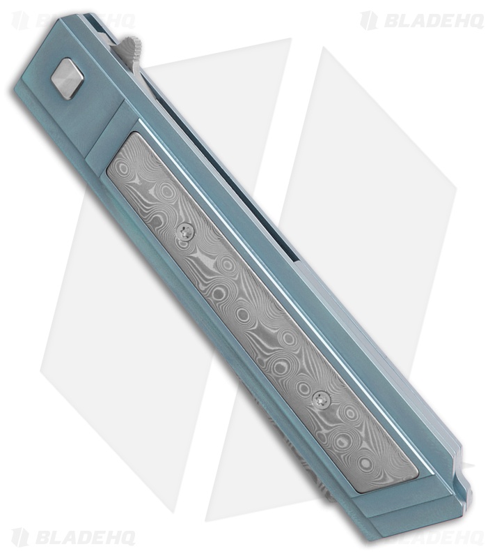 CRKT Zephyr | Blue Ti/Damascus | Damascus