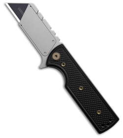 Chaves CHUB Flipper Blue Label Knife SW Knurled Al/Bronze Ti (1" SW Utility)