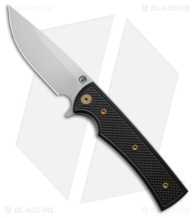 Chaves Knives Blue Label Liberation Street DP Knife Knurled Al/BRZ Ti (3.1" SW)