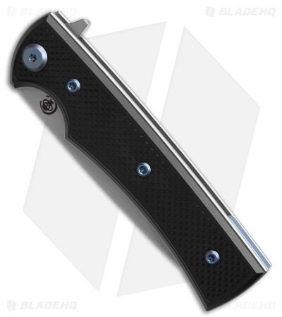 Chaves Knives Blue Label Liberation Street DP Knife Knurled Al/Blue Ti (3.1" SW)