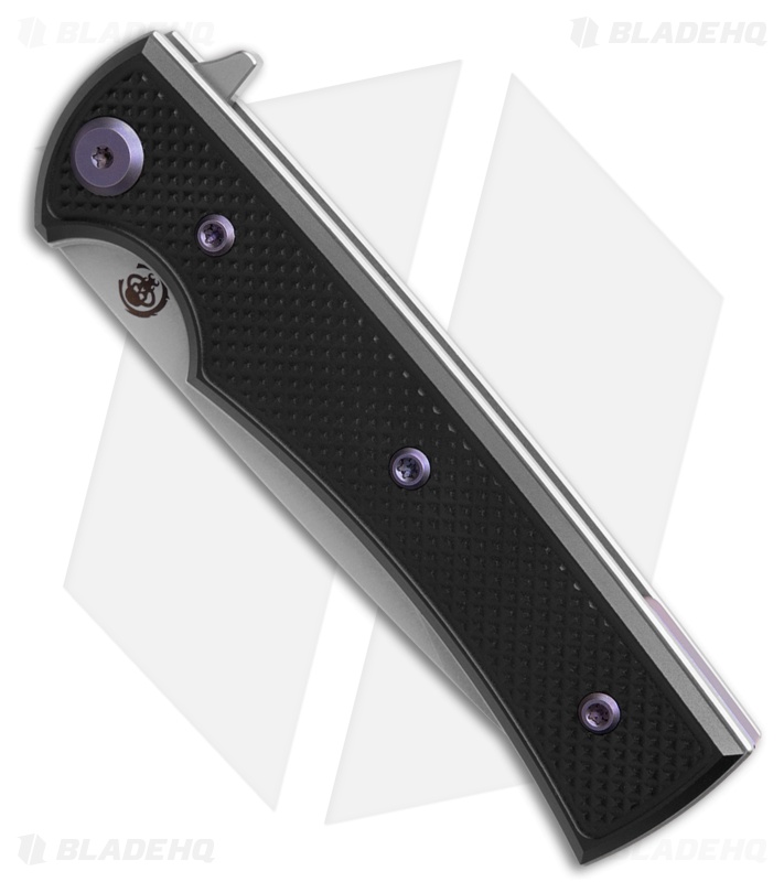 Chaves Knives Blue Label Liberation Street DP Knife Knurled Al/PRP Ti (3.1" SW)