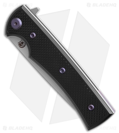 Chaves Knives Blue Label Liberation Street DP Knife Knurled Al/PRP Ti (3.1" SW)