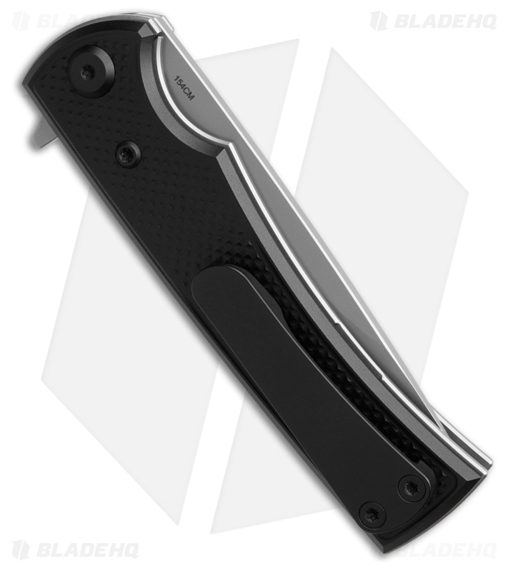 Chaves Knives Blue Label Liberation Street DP Knife Knurled Al/BLK Ti (3.1" SW)