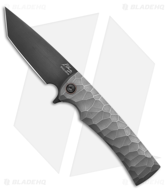 Chaves Liberation Street Tanto Integral Frame Lock Rocked Ti