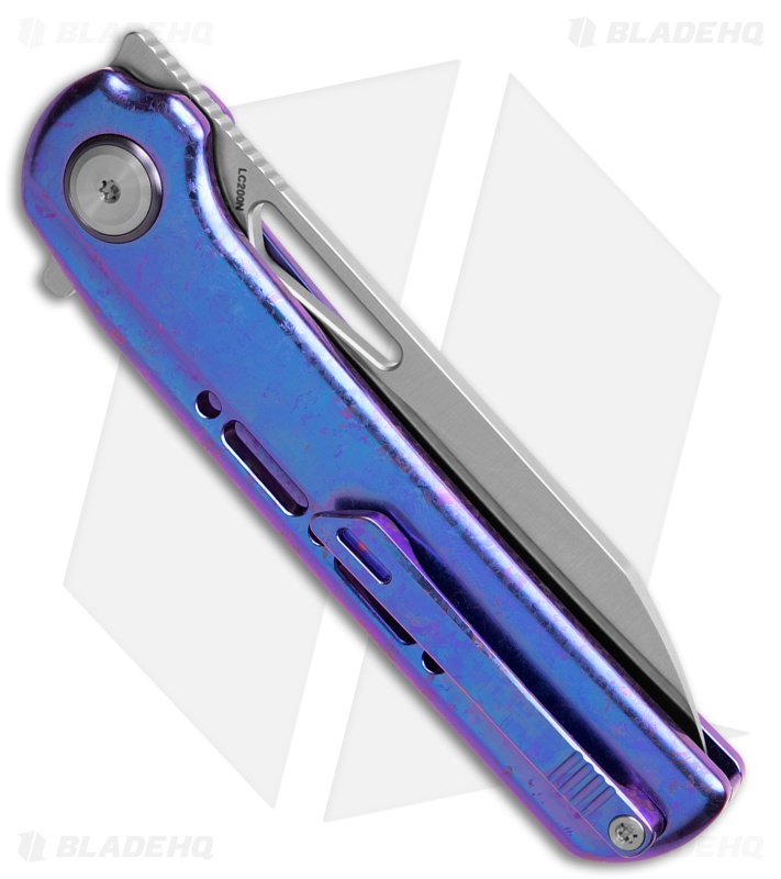 Critical Strike Starfall SwingLok Knife Purple Titanium Satin