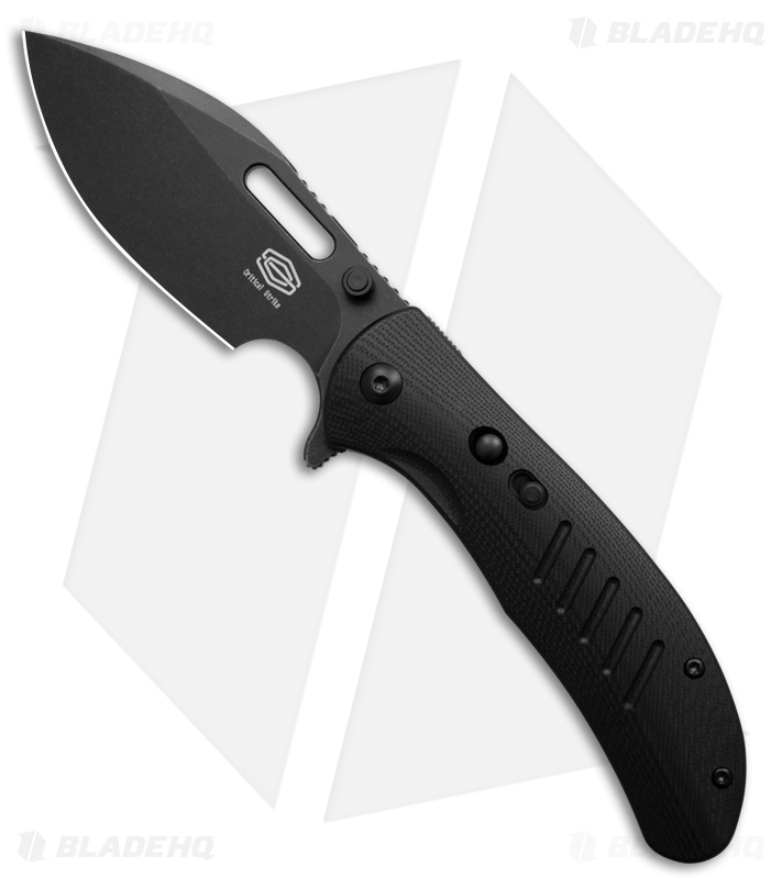 Critical Strike Zulu Knife Black G-10 Black SW