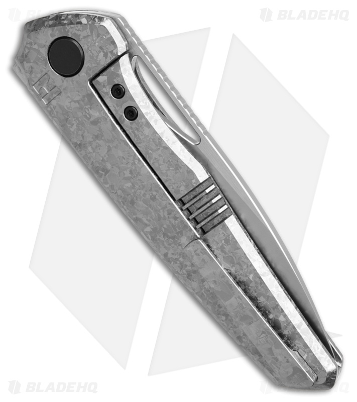 Custom Knife Factory Tasca Frame Lock Crystalised Ti (3.50" Stonewash)
