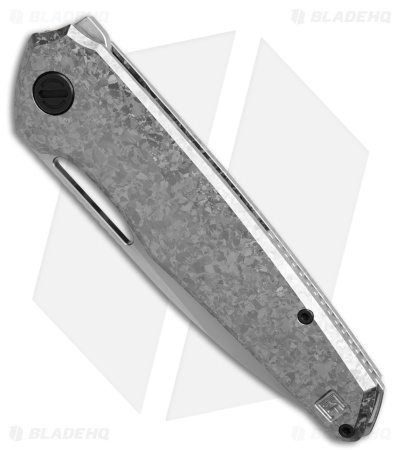 Custom Knife Factory Tasca Frame Lock Crystalised Ti (3.50" Stonewash)