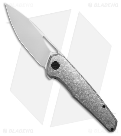 Custom Knife Factory Tasca Frame Lock Crystalised Ti (3.50" Stonewash)