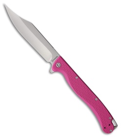 Daggerr Knives Toothpick Liner Lock Knife Pink FRN (4.9" SW)