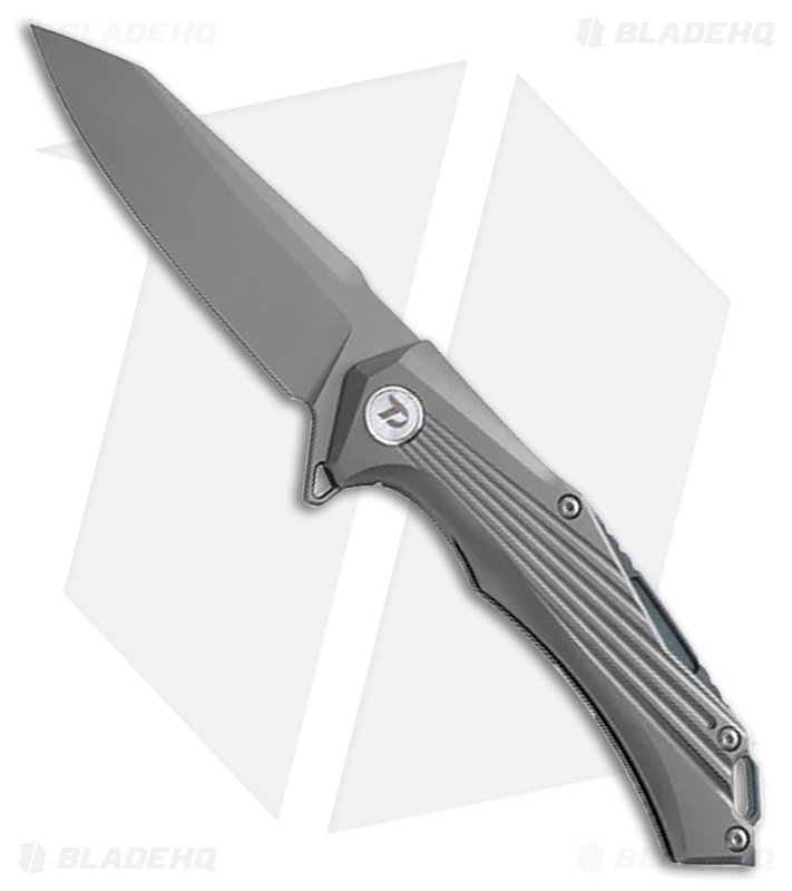 w*2様 VTG × TTGD / Mantis(Titanium Gray) Dreamtech Framelock Gray Titanium Flipper - Blade HQ
