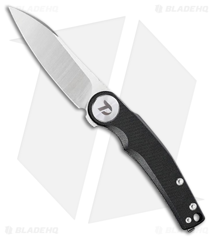 Dreamtech Liner Lock Knife Black G-10 Satin D2
