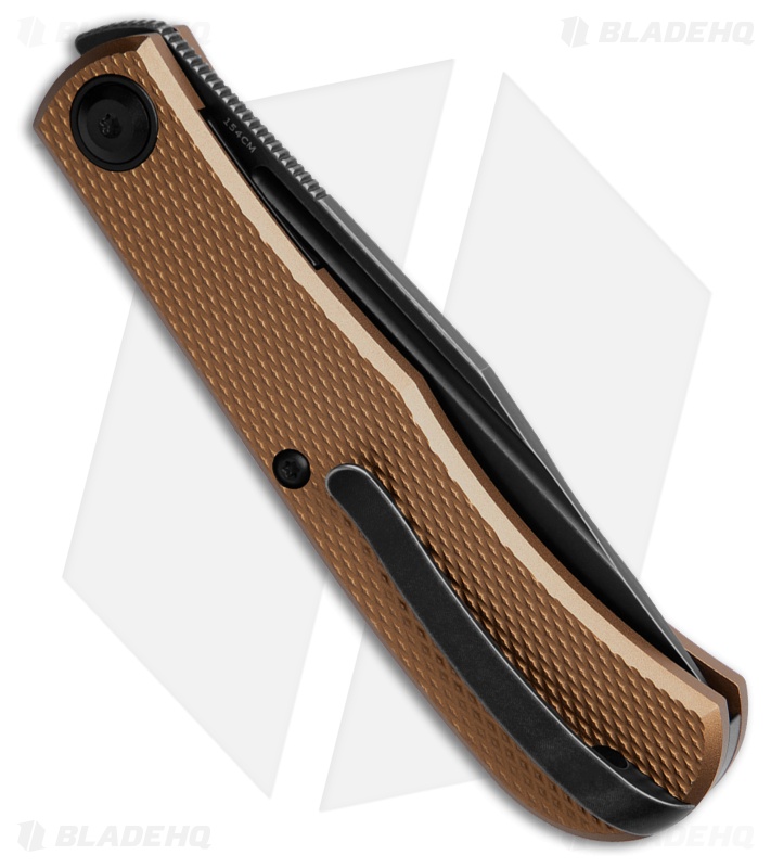 Daedalus Knife Co. The Lab Knife Bronze Aluminum Black SW