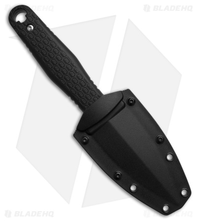 Daggerr Knives Combat Fixed Blade Knife Black G-10 (3.6" Stonewash)
