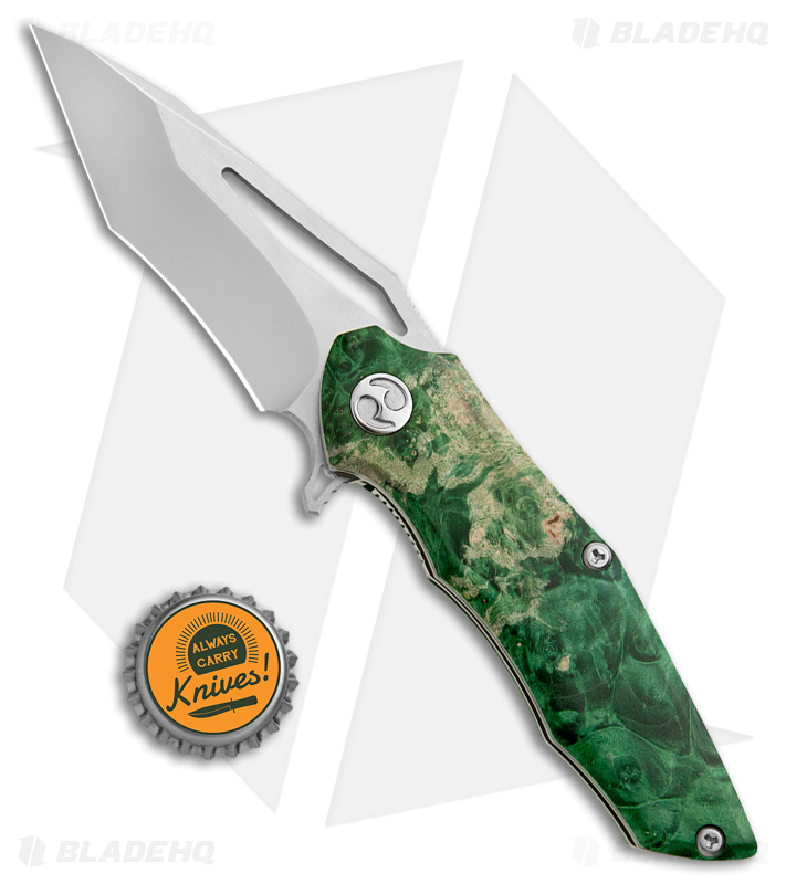 Dew Hara Custom Noah Green Box Elder (Mirror) - Blade HQ