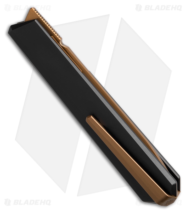 REMETTE ELIGO Liner Lock Knife Black Titanium (2.8" Copper M390)