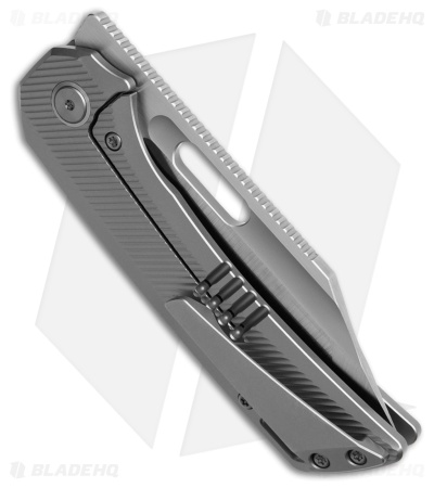 EMPEDC Relative Frame Lock MagnaCut Knife Titanium (3.4" Satin)
